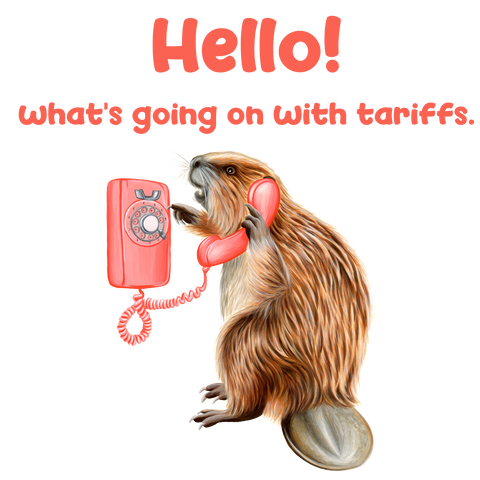 beavers asking whats going on with the tariffs on the phone