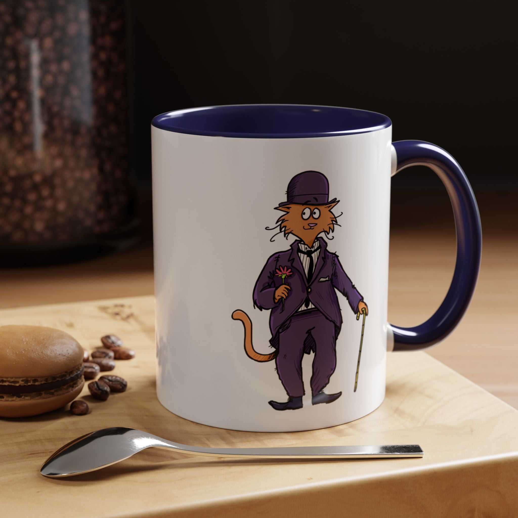 Tasse chat stylé - Charlie Chatplin