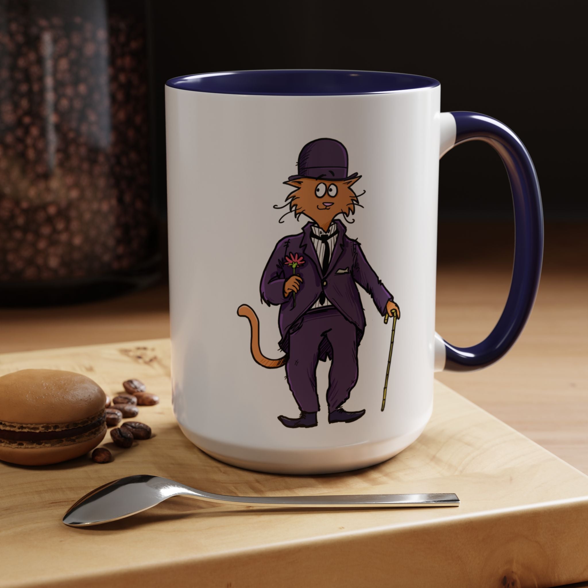 Tasse chat stylé - Charlie Chatplin