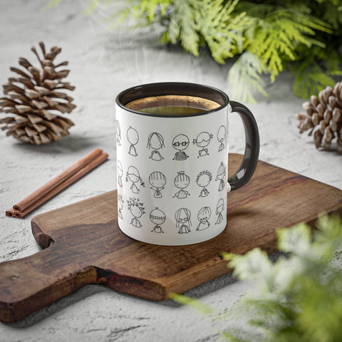Mug by Cara Carmina little people