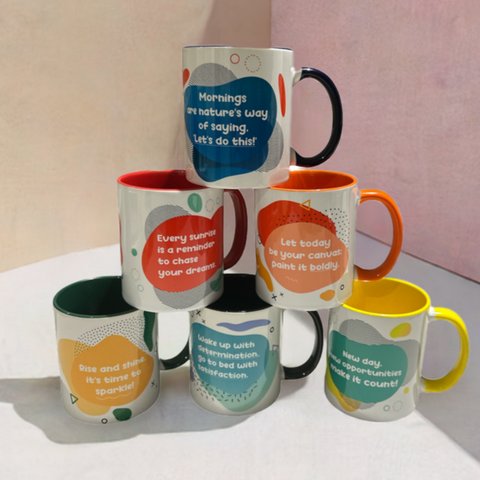 Nouveau jour, nouvelles opportunités, ça compte ! Tasse
