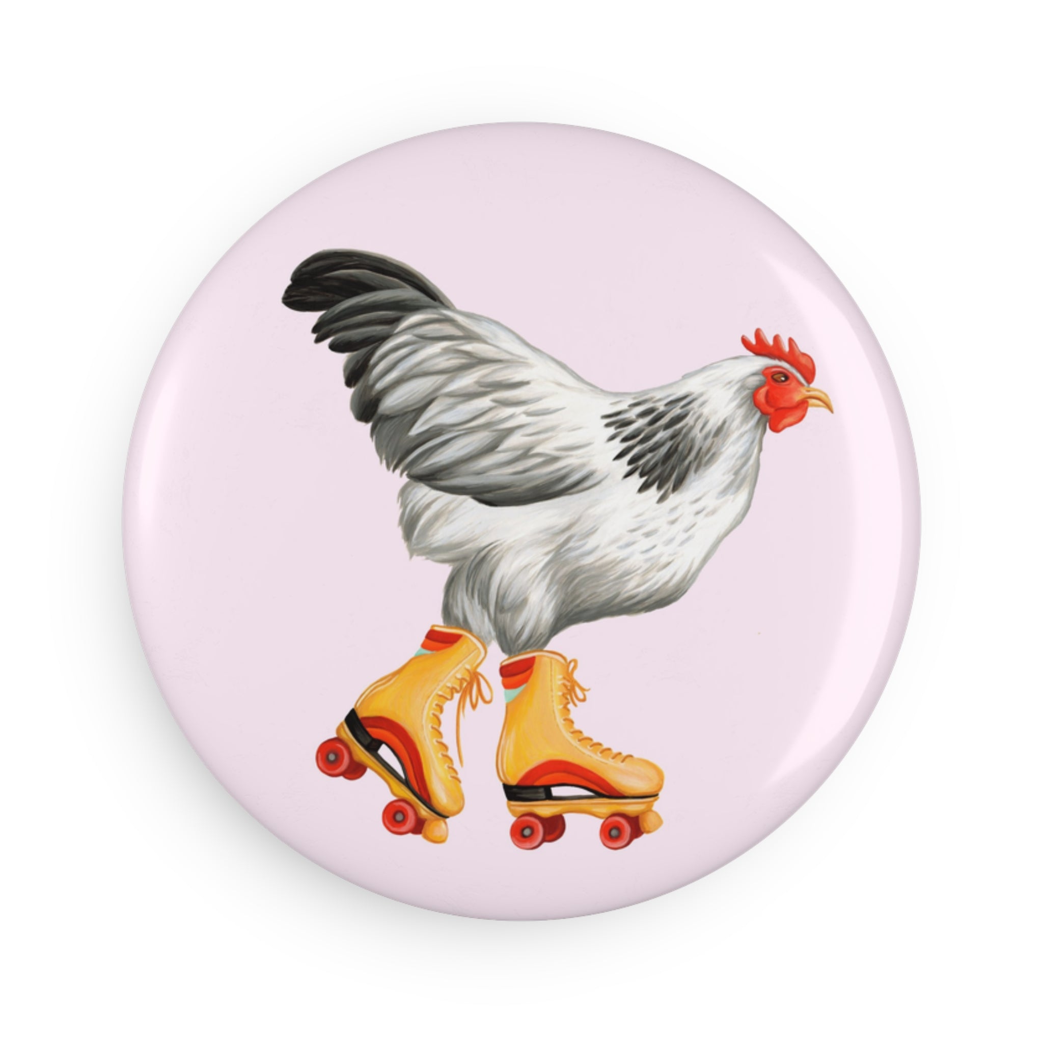 Large fashionable hens magnets