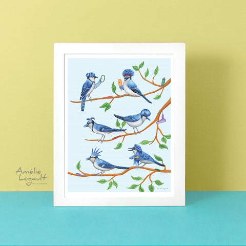 affiche de l'album jeunesse Pascal le cardinal par l'autrice et illustratrice Amélie Legault