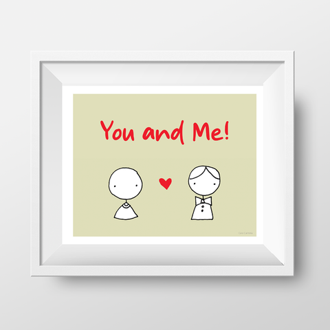 Couples toi et moi - Affiches