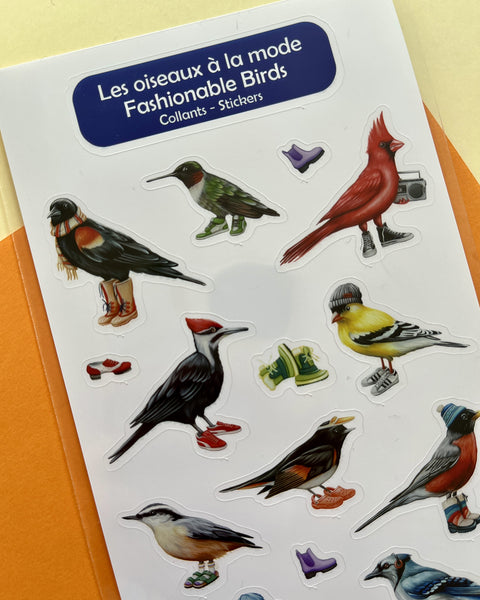 Collants - Oiseaux à la mode
