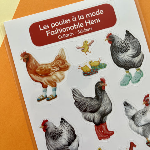 Collants - Poules à la mode
