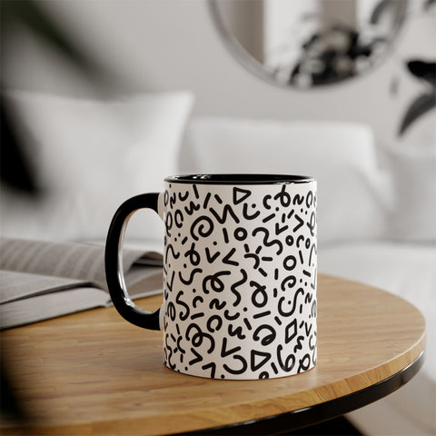 Tasse gribouillis