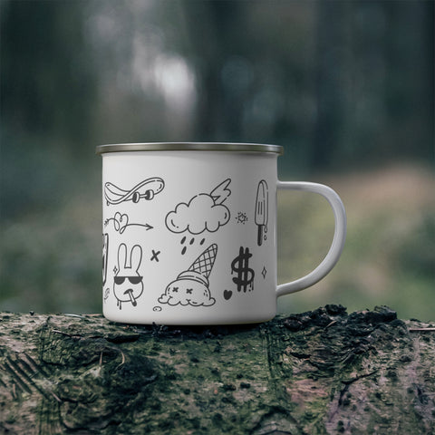 Tasse en émail Graffiti - SLAY