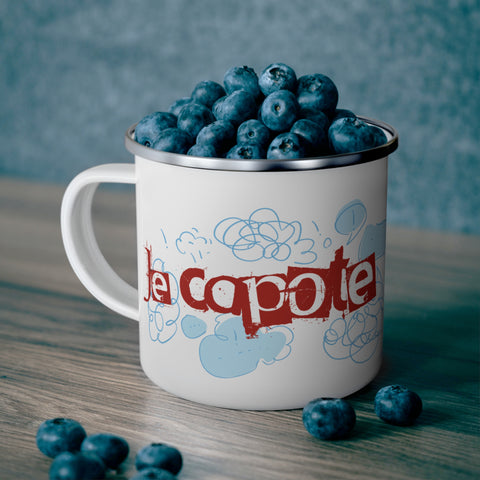 Tasse en émail - Je Capote
