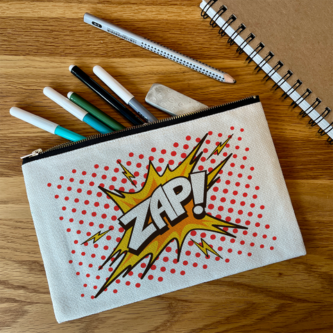 Pencil/Makeup Bag - Zap