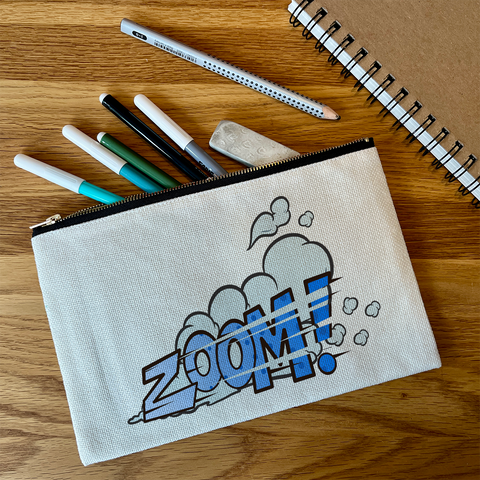 Pencil/Makeup Bag - Zoom