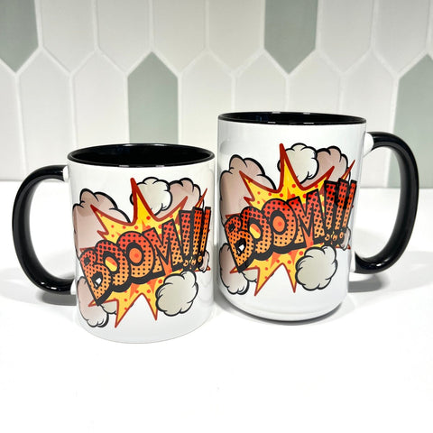 Boom sound effect 11oz mug