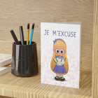 Carte je m'excuse Jean-Philippe Morasse