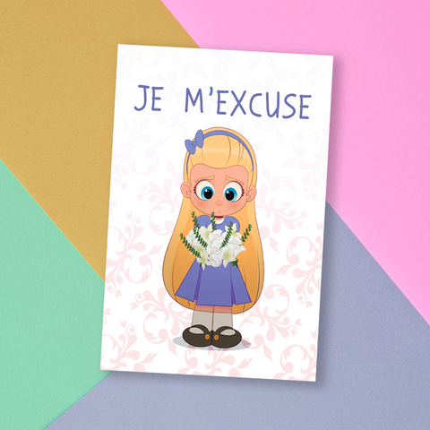 Carte je m'excuse Jean-Philippe Morasse