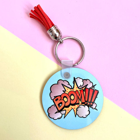 Comic Sounds Key Chains