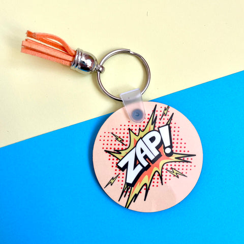 Comic Sounds Key Chains