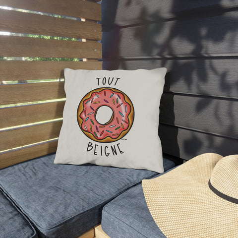 Housse de Coussin - Tout Beigne
