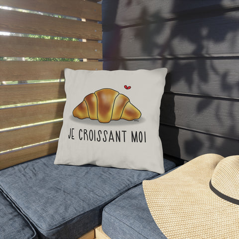 Housse de Coussin - Je croissant moi
