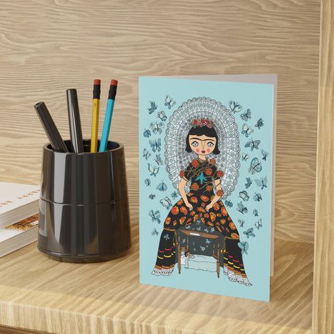 Card Frida Butterfly Cara carmina