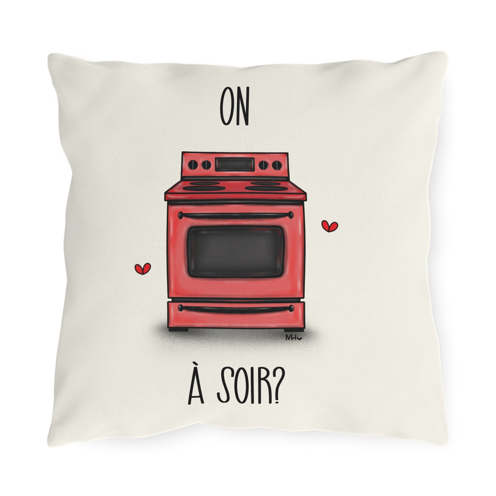 PIllow cover - On Four a soir