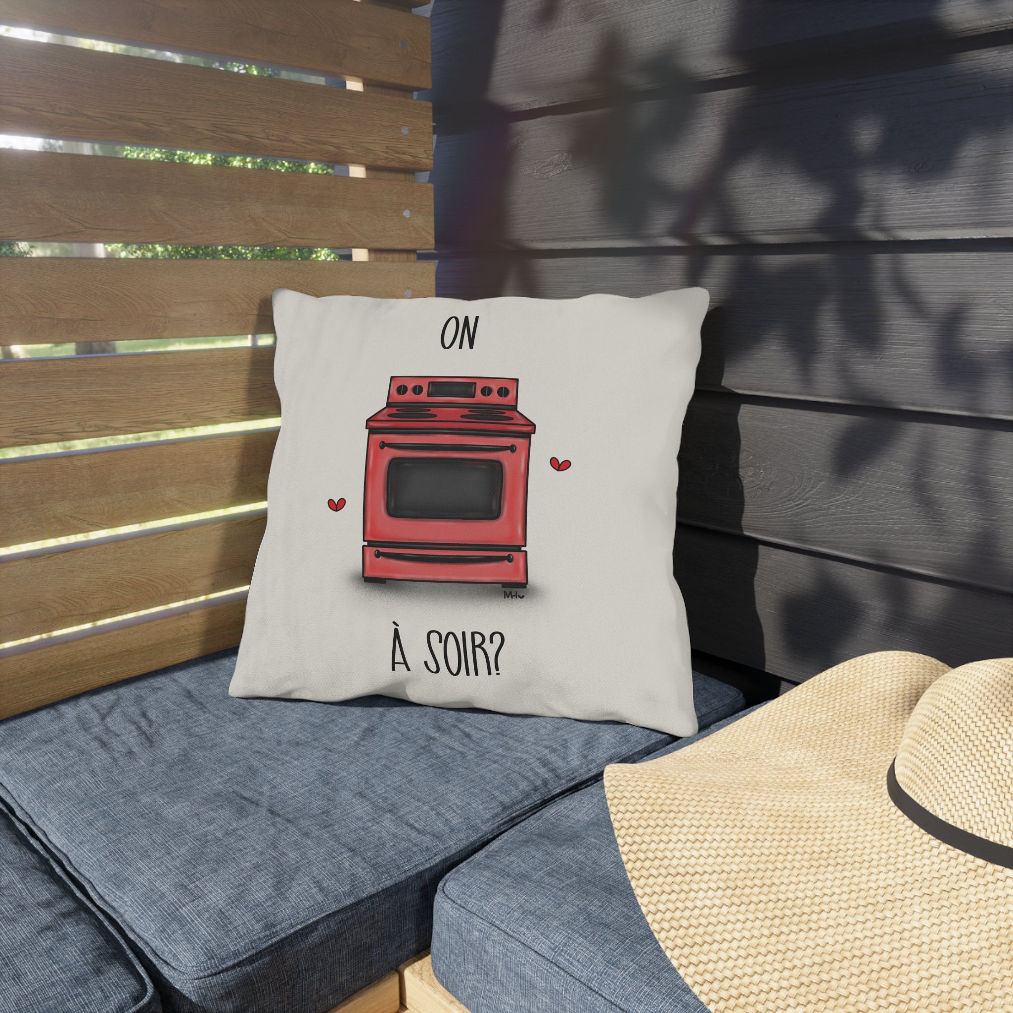 PIllow cover - On Four a soir
