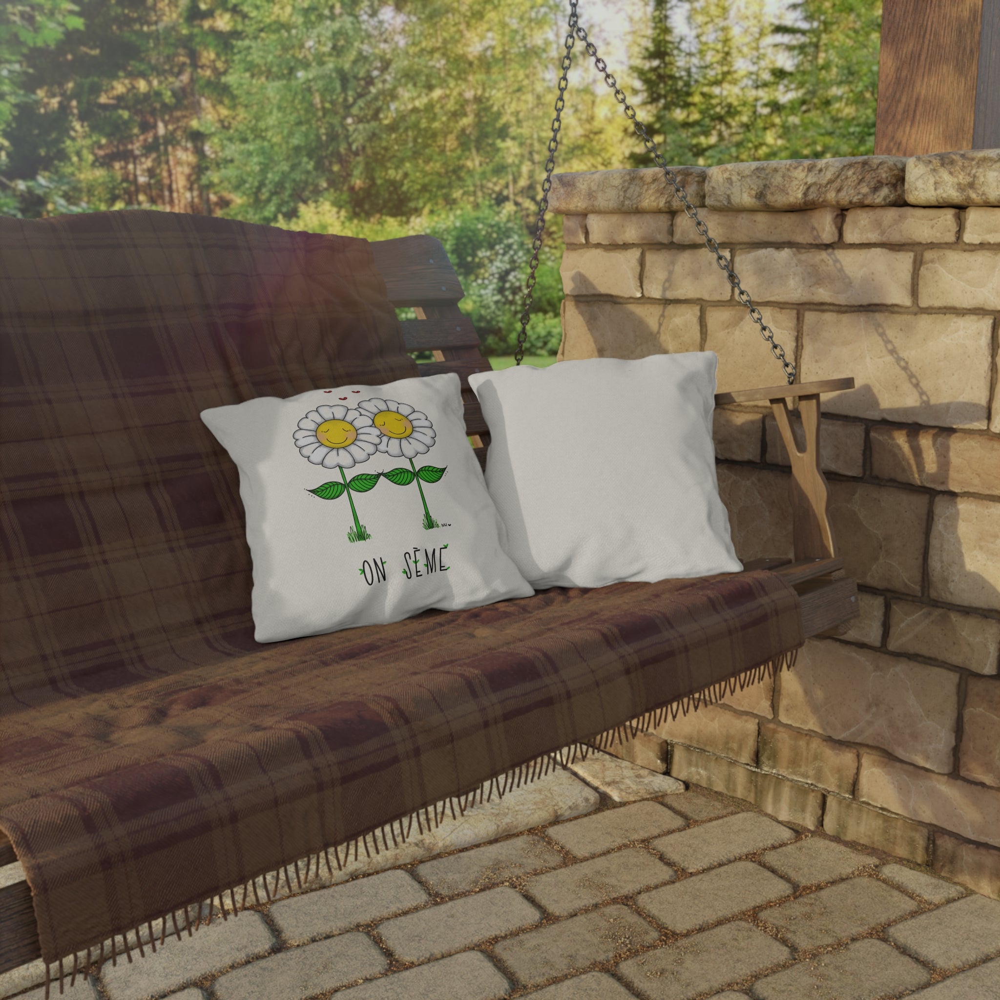 PIllow cover - On sème