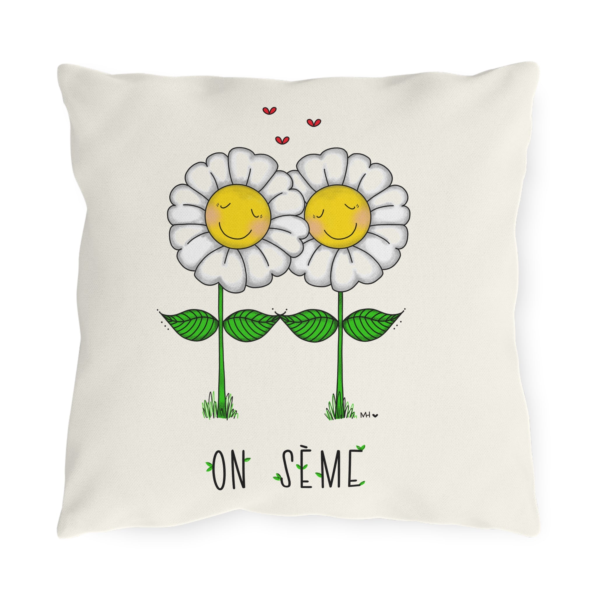PIllow cover - On sème