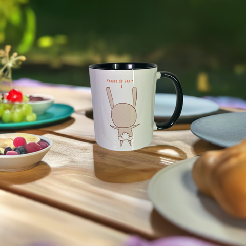 Mug Cara Carmina face de lapin fesse de lapin Sardine Studio