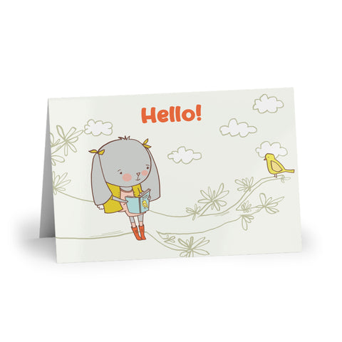 Hello Card Cara Camina Bunny