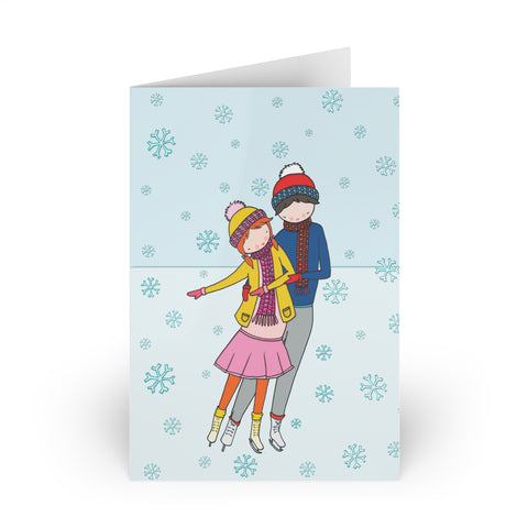 Card Ice skate Cara Carmina