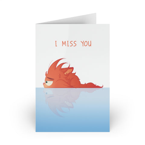 Srirachat I Miss You - Greeting Card