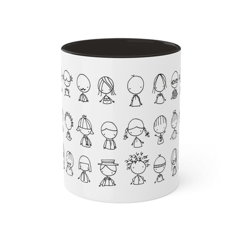 Mug by Cara Carmina little people 