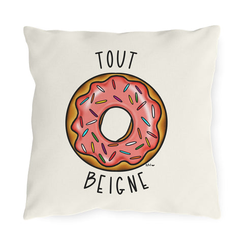 Housse de Coussin - Tout Beigne