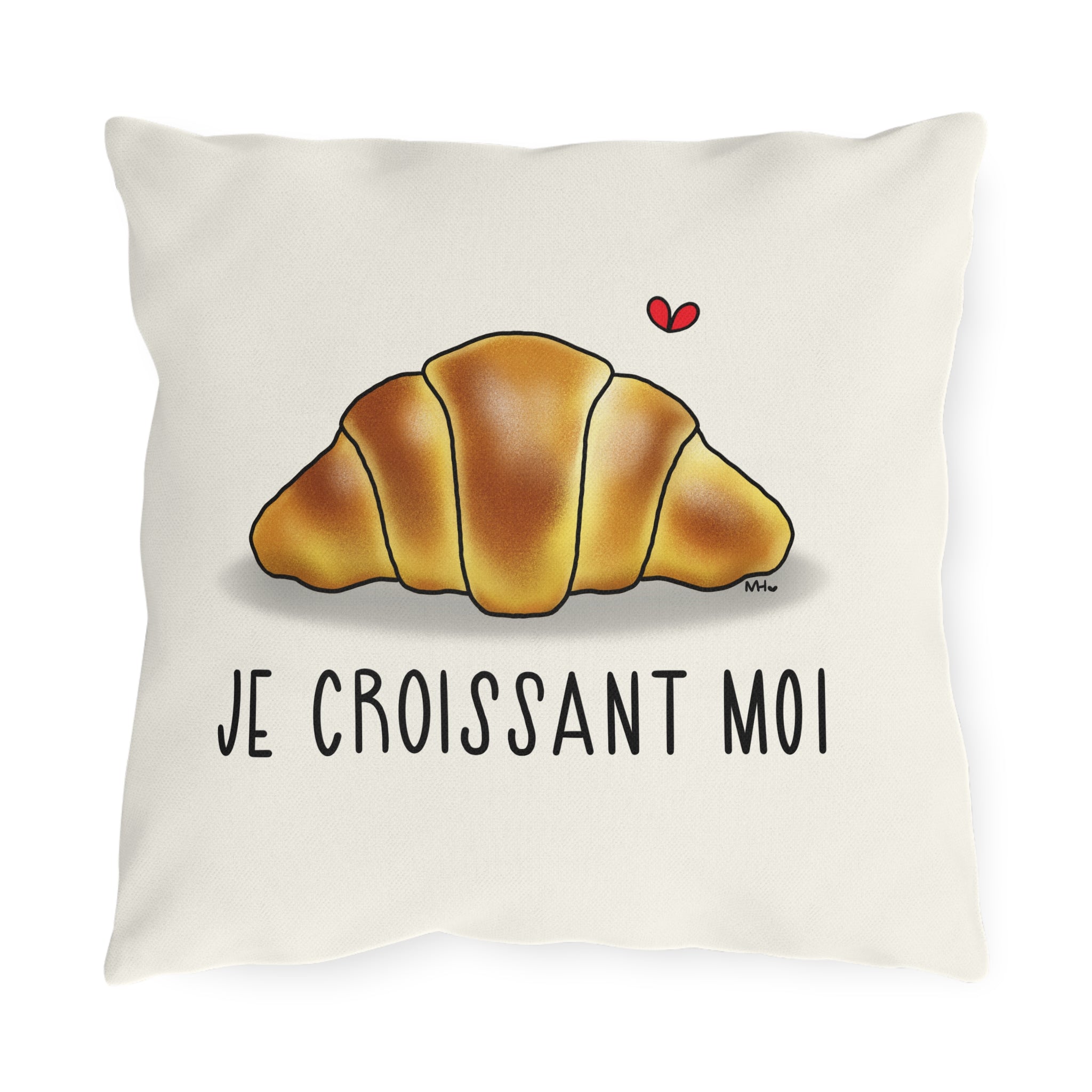 PIllow cover - Je croissant moi