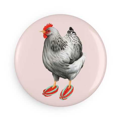 Large fashionable hens magnets