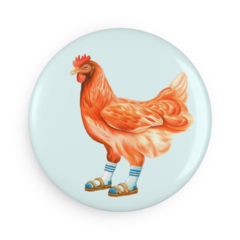 Large fashionable hens magnets
