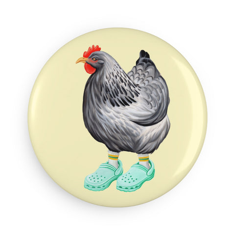 Large fashionable hens magnets