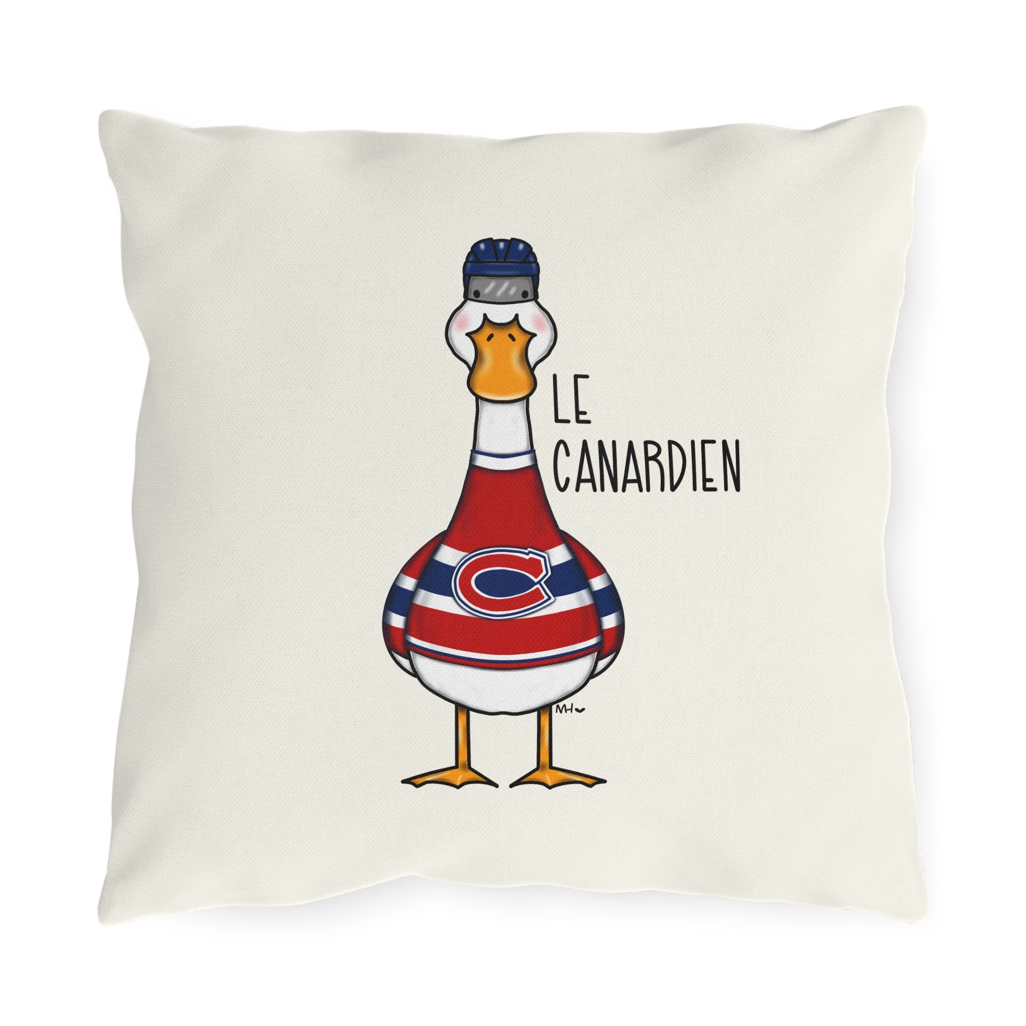 PIllow cover - Le Canardien