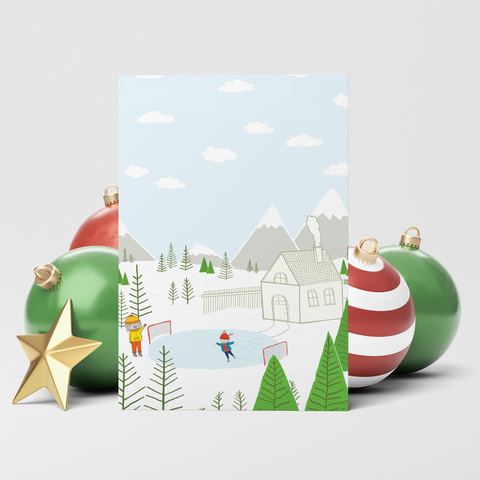 Holiday Card winter Cara Carmina