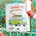 Jeannette la crevette livre pour enfants par l'autrice et illustratrice Amélie Legault, collection Les Fins Finauds aux éditions Les Malins, autrice québécoise, canadian illustrator and author, picture book, children's book