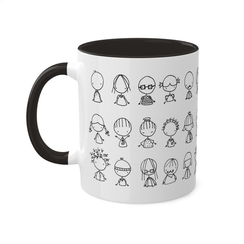 Mug by Cara Carmina little people 