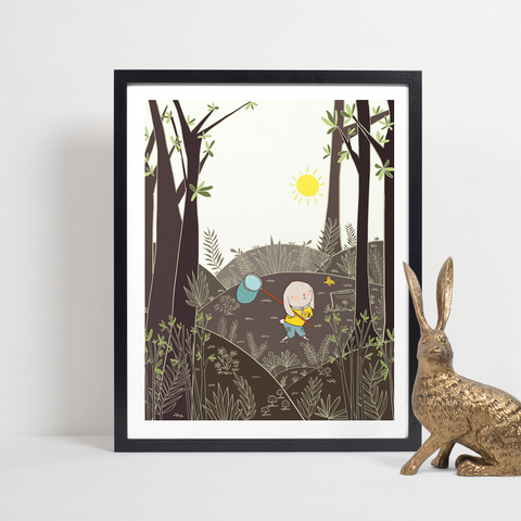 Clever Rabbits - Forest Exploration - Poster