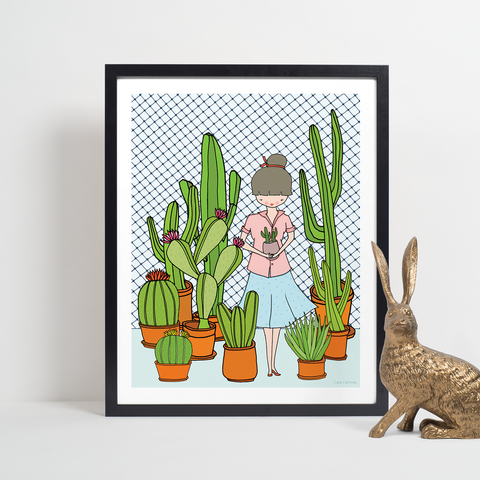 Les Petites - Cactus - Poster