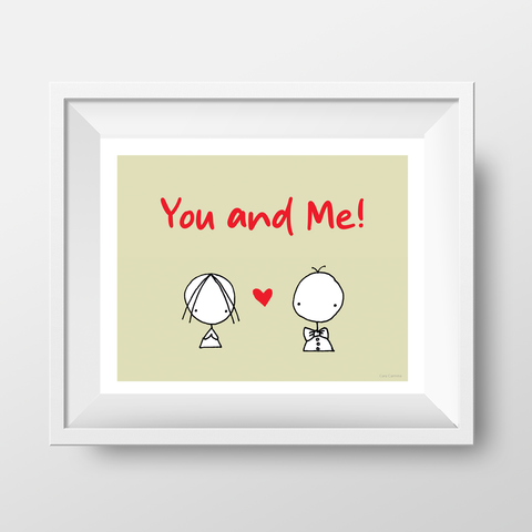 You and me couples - Posters