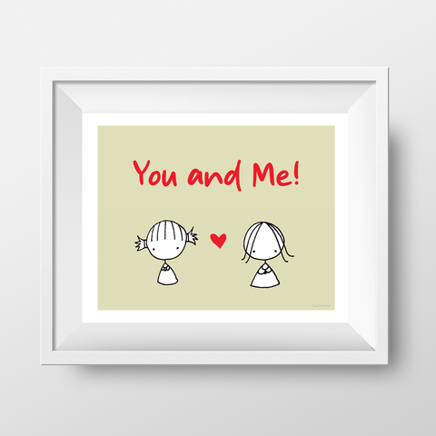 You and me couples - Posters