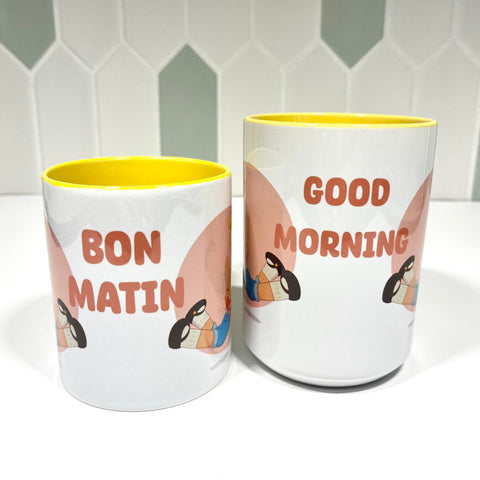 Mug Good morning by Jean-Philippe Morasse