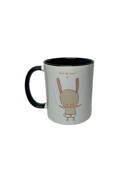 Mug Cara Carmina face de lapin fesse de lapin Sardine Studio