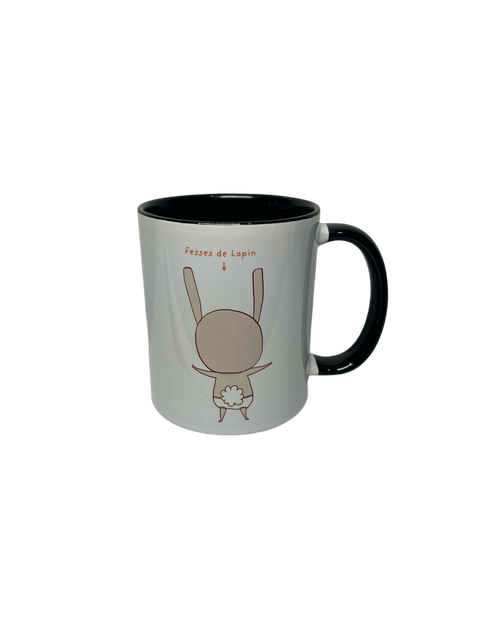 Mug Cara Carmina face de lapin fesse de lapin Sardine Studio