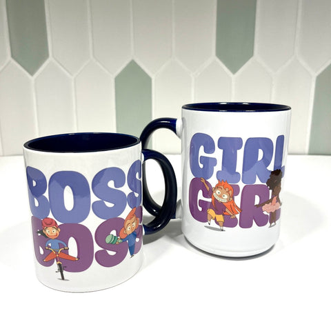 Mug Girl Boss by Jean-Philippe Morasse