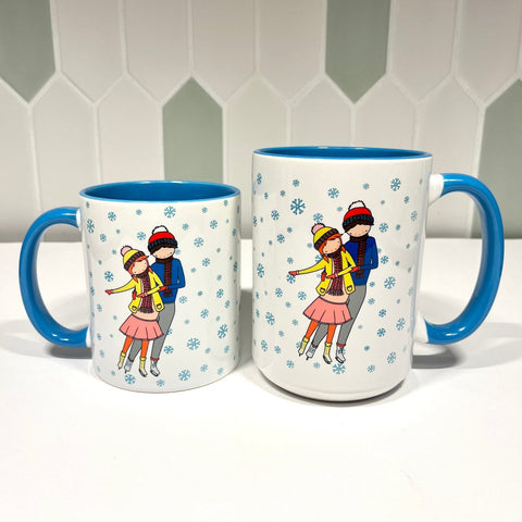 Mug Ice skate by Cara Carmina